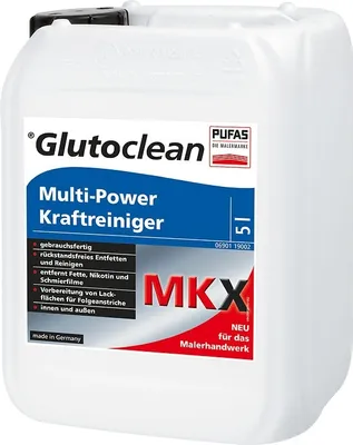 Produktbild von Glutoclean 043005074, 5000 ml, Flüssigkeit (gebrauchsfertig), Kanister, Für die Nutzung im Außenbereich geeignet
