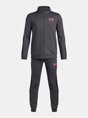 Produktbild von Under Armour UA Rival Strick-Trainingsanzug für Jungen – Grau YLG