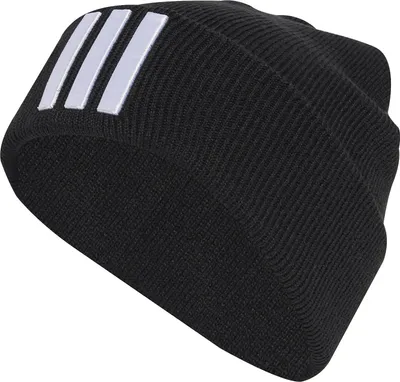 Produktbild von Adidas Herren Mütze 3S Schwarz/Weiß