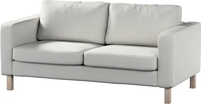 Produktbild von Dekoria Bezug für Karlstad 2-Sitzer Sofa nicht ausklappbar, hellgrau, Sofahusse, Karlstad 2-Sitzer