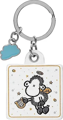 Produktbild von Sheepworld Schlüsselanhänger Motiv \Schutzengel\" | Anhänger mit Schlüsselring, Anhänger für Tasche, Rucksack | Geschenk, Schultüte, Jungs, Mädchen"