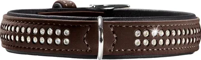 Produktbild von Hunter Halsband Softie Deluxe braun/schwarz, Größe: 45 cm