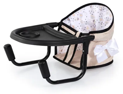 Productafbeelding van Bayer Design 65975AA: Zitje voor poppen, met geïntegreerd dienblad, geschikt voor poppen tot 46 cm