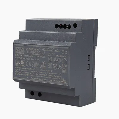 Produktbild von Hutschienen-Netzteil (DIN-Rail) Mean Well HDR-100-12 12V/DC W