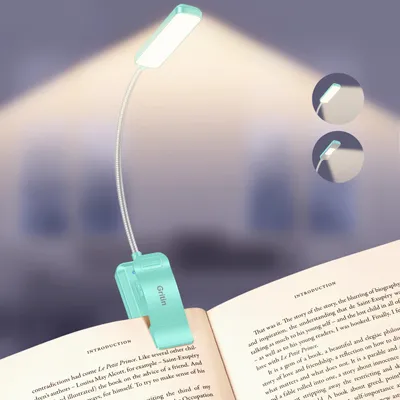 Productafbeelding van 30 LED Leeslamp met Klem, Oplaadbare Klemlamp met Lange Batterijduur en 5 Kleurtemperaturen