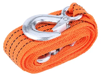 Imagen del producto de Cable de arranque - 4 metros - Capacidad de 3 toneladas - Accesorio de emergencia - Compacto y duradero - Adecuado para automóviles y SUV. - 4 metros
