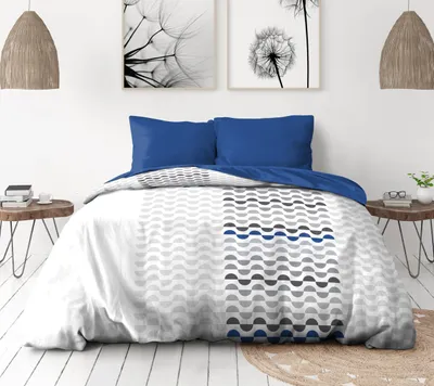 Immagine prodotto di Omgoods - Set di lenzuola con copripiumino Ambroos, 240 x 260 cm, in microfibra