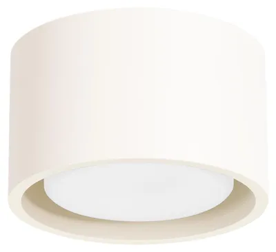 Image de Plafonnier MODO 1 beige Gx53 1xGx53 10 W aluminium 6 x 10 x 10 cm Sollux Lighting