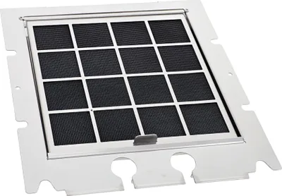 Produktbild von Electrolux MCFB69, Filter für Dunstabzugshaube, Schwarz, Silber, Karbon, Metall, Jede Marke, 254 mm, 274 mm