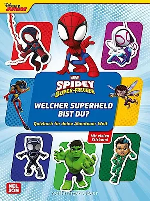 Image de MARVEL Spidey und seine Super-Freunde: Welcher Superheld bist du? Quizbuch für deine Abenteuer-Welt