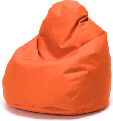 Produktbild von Ecopuf Fuzzy, Sitzsack, Sessel Kinder Erwachsene, Pouf, Bean Bag Gaming, 80x110, Orange Nc9