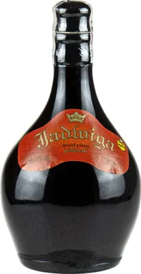 Produktbild von Jadwiga Poltorak Honig (Eineinhalber) 0,25L im Steinzeuggefäß | Met Honigwein Metwein Honigmet | 250 ml | 16% Alkohol | Apis | Geschenkidee | 18+
