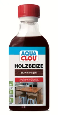 Produktbild von Aqua Clou Holzbeize 250 ml mahagoni