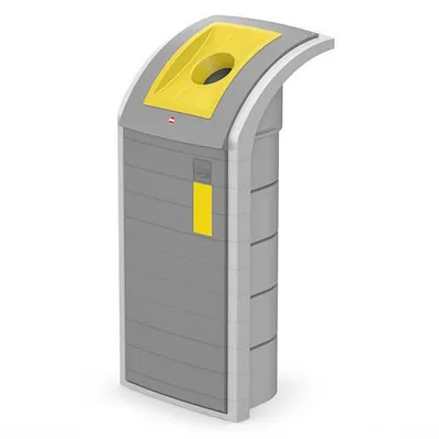 Immagine prodotto di Hailo 0912-590 ProfiLine WSB Design Plus XXXL Afvalscheider 120L Grijs