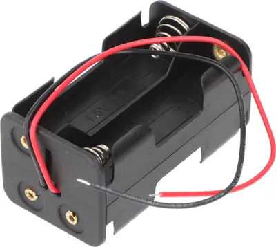 Produktbild von Batteriehalter für 4x Mignon AA 2/2 mit 150mm Anschlusskabel