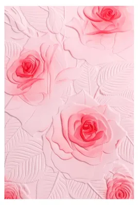 Prägemappe Rose 16x11,5 cm für Scrapbooking & Karten
