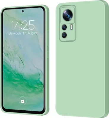 A product image showing a phone case for a Xiaomi phone, displayed from the front and back.
