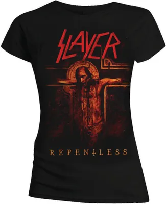 Produktbild von Slayer Repentless Crucifix Black M Damen T-Shirt
