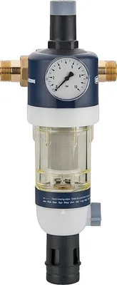 Produktbild von Hauswasserstation Rückspülfilter inkl. Druckminderer und Manometer DN20-DN32 : 'HWS DN20 3/4"'