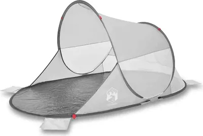 Obrázok produktu pre vidaXL Plážový stan Grey Pop-Up Vodotesný