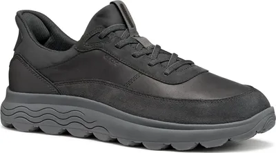 Zdjęcie produktu dla GEOX SPHERICA PLUS, czarne trampki męskie, rozmiar 40