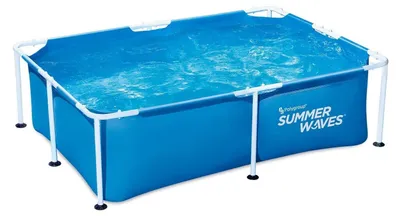 Produktbild von Rahmenpool für die Familie – 260 x 160 x 66 cm – Metall – Rechteckig