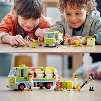 Zdjęcie produktu dla LEGO Friends Ciężarówka recyklingowa, Zestaw do budowania, 6 lat(a), Plastik, 259 szt., 359 g