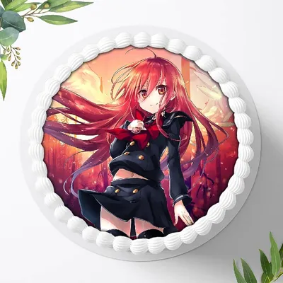 Produktbild von Für die Geburtstags Torte ein Tortenaufleger, Zuckerbild mit dem Motiv: Anime Manga, Essbares Foto für Torten, Fondant, Ø 20cm, 0310c