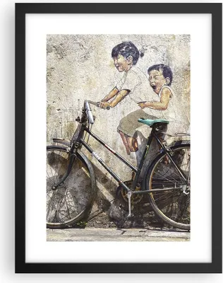 Produktbild von Gerahmtes Poster - Schwarzer Rahmen - Graffiti modern - 30x40 cm - Wand Bild - Wanddeko - Wandbilder - Kunstposter - Wandposter - Bilderrahmen - Bilder - Kunstdruck - Wandbild - P2BPA30x40-3617