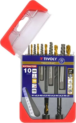 Produktbild von 10 Stück - Abzieher für abgebrochene Bolzen - TIVOLY - 11901170052