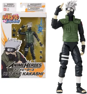 Produktbild von Naruto Shippuden Actionfigur: Anime Heroes Kakashi (16 cm)