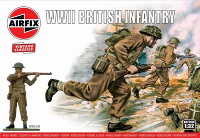 Obrázok produktu pre Airfix 1:32 A02718V Druhá svetová vojna Britská pechota