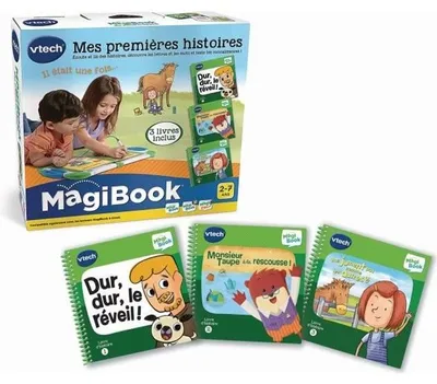 Immagine prodotto di VTECH - 488805 - Magibook - Set di 3 libri di fiabe