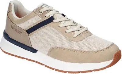 Produktbild von AMERICAN CLUB RH137/24 Sneaker für Herren, Sportschuhe, Schuheinlage "MEMORY FOAM SYSTEM" Beige 44