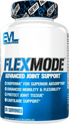 Produktbild von EVL Nutrition FlexMode (90 Caps) Unflavored - Vitamine,  Mineralien & Gesundheit - Gelenkunterstützung
