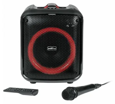 Obrázek produktu pro BIG BEN PARTYBTHPMAX, 1.0 kanály/kanálů, 200 W, Bezdrátový, Přenosný mono reproduktor, Černá, Otočné