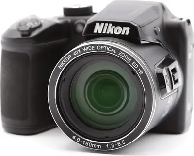 Produktbild von Nikon Digitalkamera Coolpix B500, 16 Megapixel, Full HD Bridge-Kamera, 40-fach optischer/4-fach digitaler Zoom, 23 - 900 mm Brennweite, optischer Bildstabilisator, 1/2,3'' CMOS-Sensor, F3 (W) - F6,5 (T), 7,62 cm (3 Zoll) Display, WLAN, Bluetooth, HDMI, Gesichtserkennung