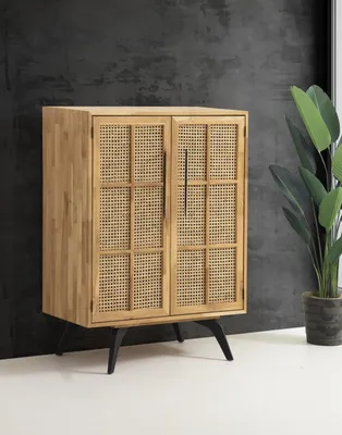 Immagine prodotto di Armadio di legno Armadi Buffet di legno Soggiorno moderno Marrone Nuovo