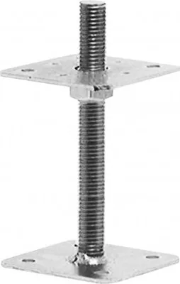 Produktbild von LEVIOR - Pfostenfuß / Anker, Stellschraube M16/80