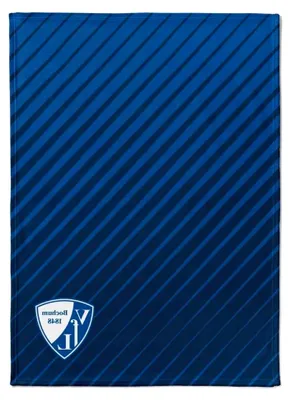 Produktbild von VFL Bochum Flanell-Fleece-Decke mit Streifen