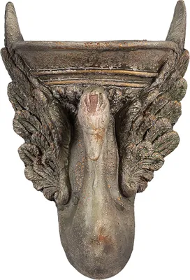 Produktbild von Clayre & Eef Blumentopf 30x15x43 cm Braun Keramikmaterial Schwan