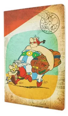 Imagen del producto de Un nuevo viaje, cuaderno A4 con líneas (Las aventuras de Asterix)