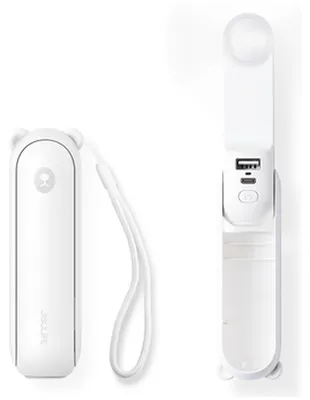 Obrázok produktu pre JisuLife Life8, Biela, 48 h, Ručný ventilátor, 1 kusov, 3 h, Lithium-ion (Li-ion)