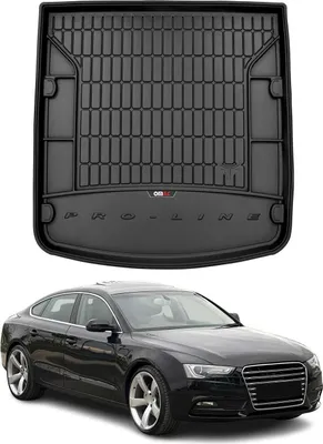 Produktbild von OMAC Gummi Kofferraumwanne für Audi A5 Sportback 2009-2017 TPE Laderaumwanne
