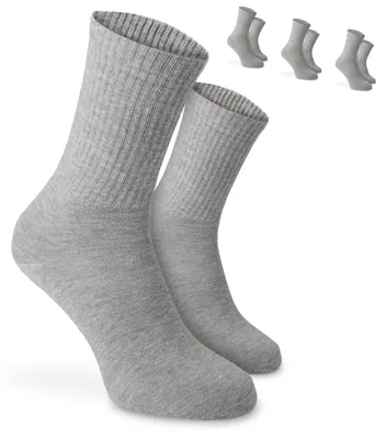 SOKKS Calcetines de Tenis Altos Gris de Algodón — Vista 1