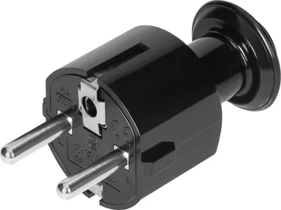 Immagine prodotto di Spina Schuko Spina Schuko 16A Nero