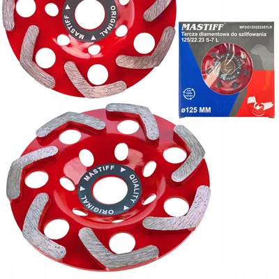 Imagen del producto de Disco de diamante de 125 mm para lijar hormigón y ladrillos