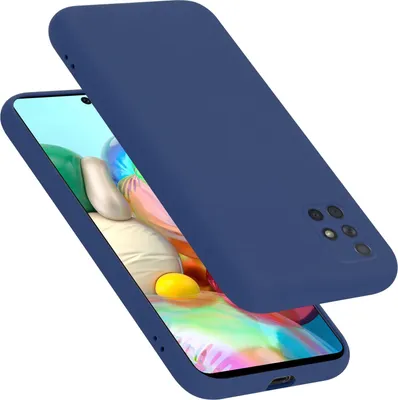 Obrázek produktu pro Cadorabo ochranné pouzdro pro Samsung Galaxy A51 4G / M40s modré pouzdro na mobilní telefon kryt TPU pouzdro