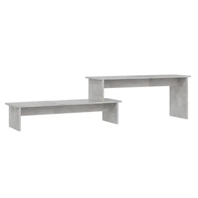 Zdjęcie produktu dla vidaXL Szafka pod TV betonowa szara 180x30x43 cm materiał drewnopochodny