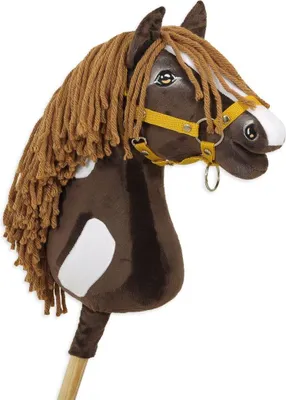 Immagine prodotto di Hobbypaard su bastone - hobbyhorse -  e design realistico per ore di divertimento